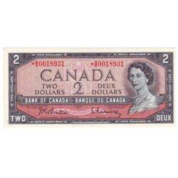 $2.00 Repl Note 1954, UNC-65, Ch BC-38bA
