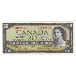 $20.00 Repl Note 1954, UNC-60, Ch BC-41bA