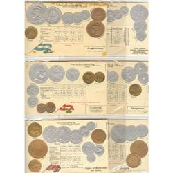 52 Numismatic Post Card made in Bavaria