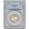 Image 1 : 25 Cents 1913, graded PCGS MS-65
