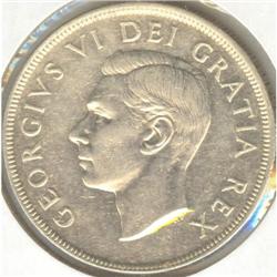 Silver dollar 1948 in EF-40, key date