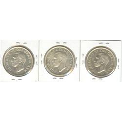 $ 1949 MS-63, 1950 AU-55 & 1950 Arn AU-50
