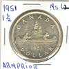 Image 2 : Silver dollar 1951 Arnprior in MS-62