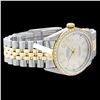 Image 2 : Rolex Ladies Two Tone 14K Gold/SS, Diamond Dial & Diamond Bezel, Sapphire Crystal