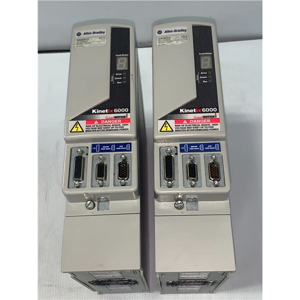 (2) Allen Bradley 2094-BM01-S Kinetix 6000