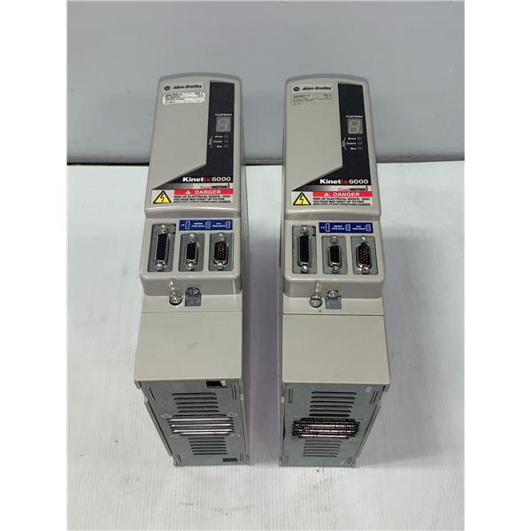 (2) Allen Bradley 2094-BM01-S Kinetix 6000