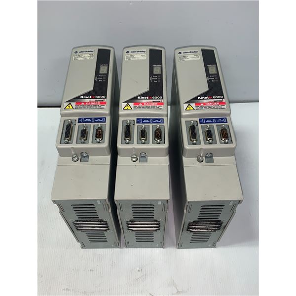 (3) Allen Bradley 2094-BM01-S Kinetix 6000