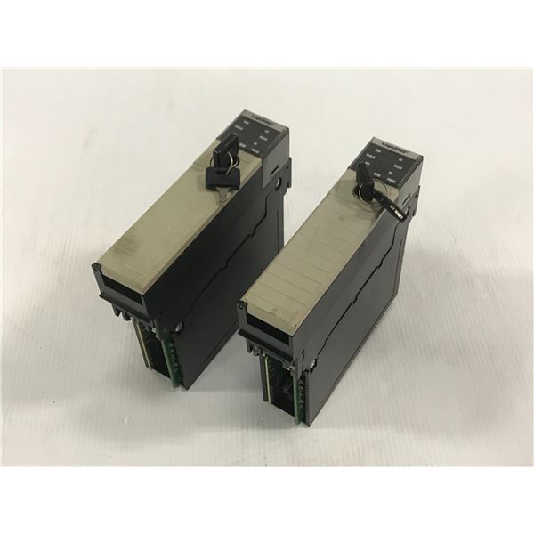 (2) ALLEN BRADLEY 1756-L62 GUARD LOGIX 5562 PROCESSOR