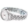 Image 5 : Rolex Ladies 26 Stainless Steel Pink Diamond Oyster Perpetual Datejust Wristwatc