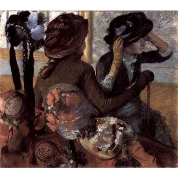 Edgar Degas - The Milliner #1