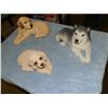 Image 1 : 3 Sandicast Dog Ornaments