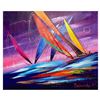 Image 1 : Natalia Sinkovsky, Hand Signed Original Acrylic Painting on Canvas with Letter Authenticity.