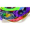 Image 6 : Patricia Govezensky- Original Painting on Cutout Steel "Wave of Colours"