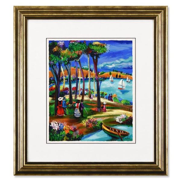 Shlomo Alter, Framed Limited Edition Serigraph, Numbered 444/495 and Hand Signed with Letter of Auth