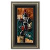 Image 1 : Dima Gorban, "Table for Two" Framed Limited Edition Serigraph, Numbered 59/495 and Hand Signed with 