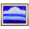 Image 1 : Wyland, "Ocean Blue" Framed Original Watercolor Painting Hand Signed with Letter of Authenticity.