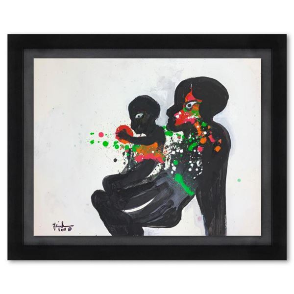 Jenik Cook, Framed Original Acrylic Painting, Hand Signed, Letter of Authenticity.