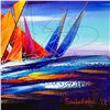 Image 2 : Natalia Sinkovsky, Hand Signed Original Acrylic Painting on Canvas with Letter Authenticity.