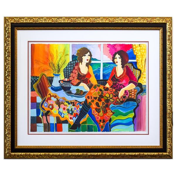 Patricia Govezensky- Original Watercolor "Mona and I"