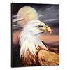Image 2 : "Eagle Moon" Limited Edition Giclee on Canvas by Martin Katon, Numbered and Hand Signed. This piece 