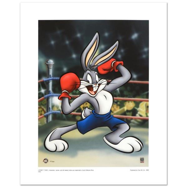 "Boxer Bugs" Limited Edition Giclee from Warner Bros., Numbered with Hologram Seal and Certificate o
