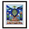 Image 1 : Ilan Hasson, "Tree of Life" Framed Limited Edition Serigraph, PP Numbered 51/95 and Hand Signed with