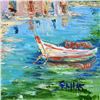 Image 2 : Elliot Fallas, "A Touch of Italy" Original Oil Painting on Canvas, Hand Signed with Letter of Authen
