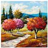 Image 1 : Mark Braver, "Variety of Colors" Original Oil Painting on Canvas, Hand Signed with Letter of Authent