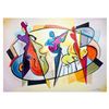 Image 1 : Alfred Gockel, "Soundgarden" Hand Signed Limited Edition on Canvas with Letter of Authenticity.