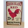 Image 1 : tin rooster sign