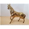 Image 3 : brass horse 13x11"