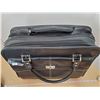 Image 2 : leather computer bag on wheels