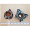 Image 1 : iron lady bug & butterfly tea light holder