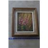 Image 1 : 1995 Original Oil on Panel 'Fireweed' by E. Nowlan 12"×14"
