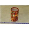 Image 1 : 2002 Honduras Mayan Painted Ceramic Vessel 5"
