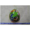 Image 1 : 2011 Panama Parrot Paint of ½Coconut Shell