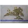 Image 1 : 1984 India Cast Brass Lattice Birds & Tree