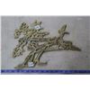 Image 2 : 1984 India Cast Brass Lattice Birds & Tree