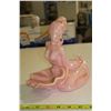 Image 2 : 1959 pink glazed ceramic mermaid change dish