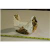 Image 1 : 2002 painted ceramic gilt dove