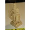 Image 1 : 1975 italy marble dust resin moses by michelangelo