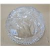 Image 3 : 1924 Czechoslovakian Lead Crystal Hand-cut Etched Bowl - 8" Diameter