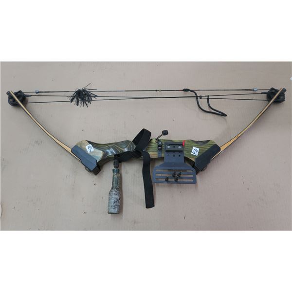 Browning Bushmaster D-lux Camo 60lb Compound Bow with 70 Arrows