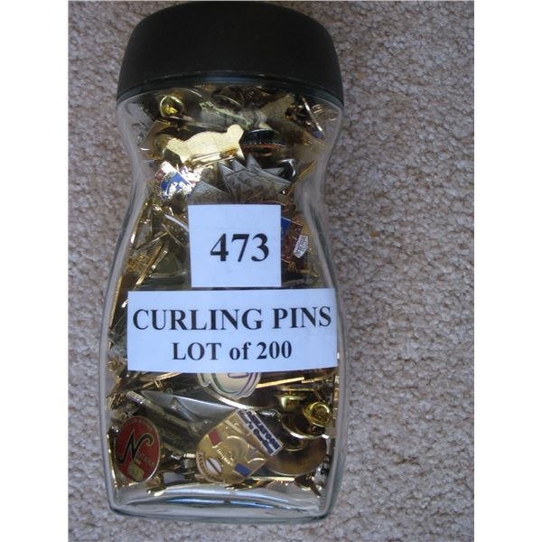 CURLING PINS - LOT of 200
