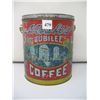 Image 1 : NASH'S JUBILEE BRAND COFFEE - 5 LB METAL CAN with WIRE HANDLE