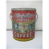 Image 2 : NASH'S JUBILEE BRAND COFFEE - 5 LB METAL CAN with WIRE HANDLE