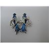 Image 4 : LOT of 4 BIRD PINS / BROOCHES - Costume Jewellry