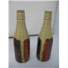 Image 3 : LOT OF 4 BOTTLES and CRUET with STOPPER