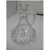 Image 4 : LOT OF 4 BOTTLES and CRUET with STOPPER