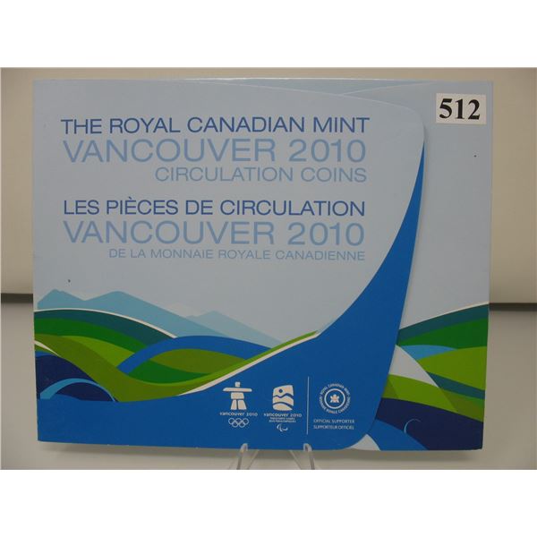 2010 VANCOUVER OLYMPICS CIRCULATION COINS - Quarters & Loonies